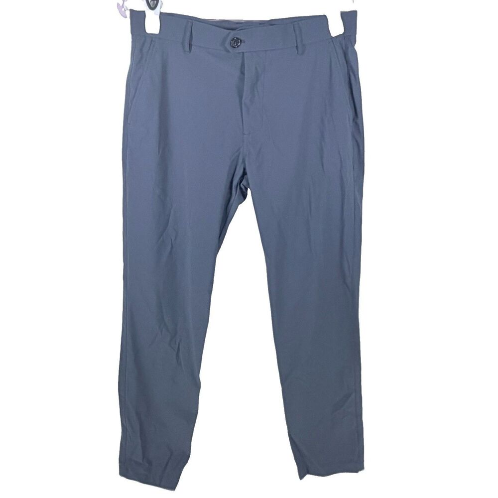Greyson Pants Mens 33x32 Navy Blue Golf Performance Stretch Trouser